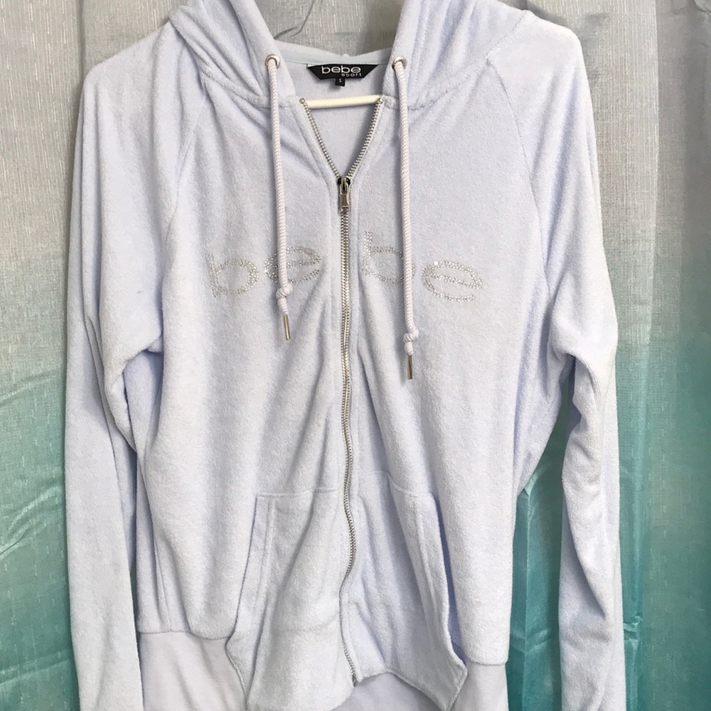 Bebe sport terry jacket